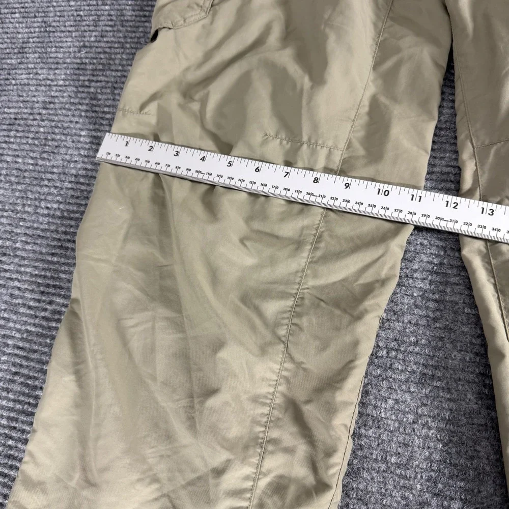 REI Mens Cargo‎ Hiking Pants Khaki Tan Nylon Outdoor Trousers Size M 30L